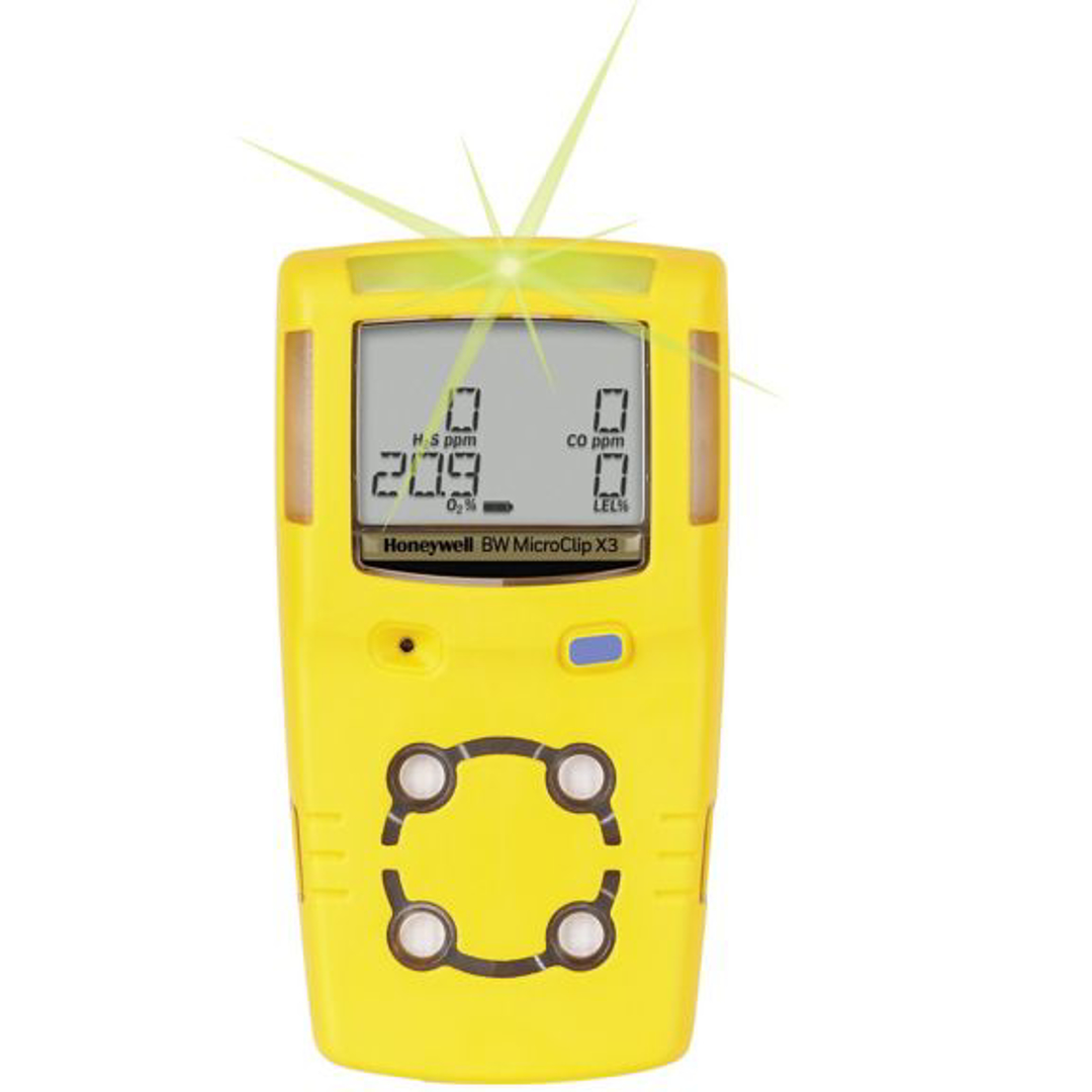 تصویر  GasAlertMicroClip X3 1-Gas Detector Yellow