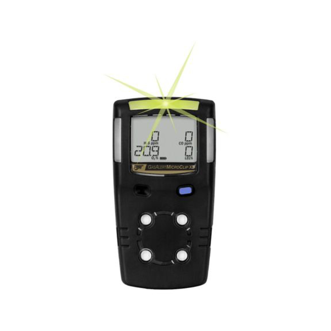 تصویر  GasAlertMicroClip X3 1-Gas Detector Black